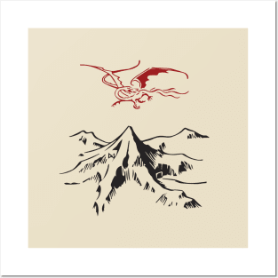 Lonely Mountain Posters and Art